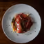 Huevos estrellados con jamón ibérico 100% bellota